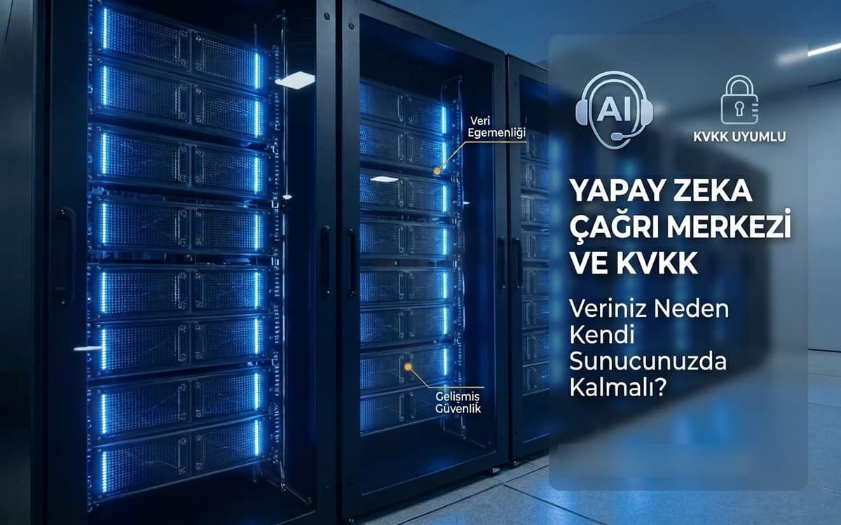Yapay zeka çağrı merkezi ve KVKK