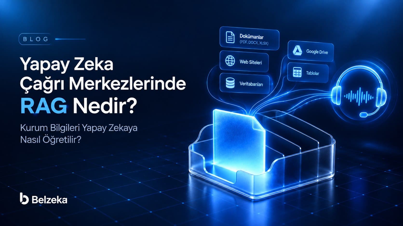 Yapay Zeka Çağrı Merkezlerinde RAG Nedir? Kurum Bilgileri Yapay Zekaya Nasıl Öğretilir?